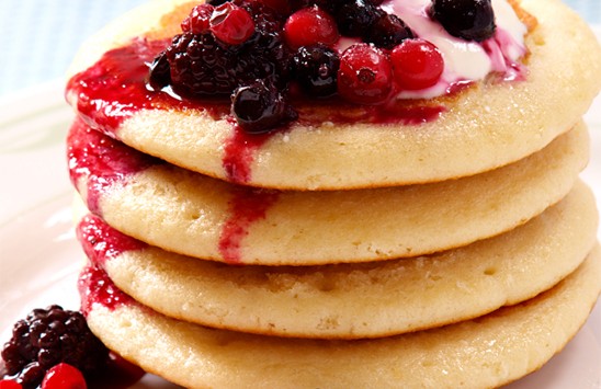 Vanilla Yogurt Pancakes